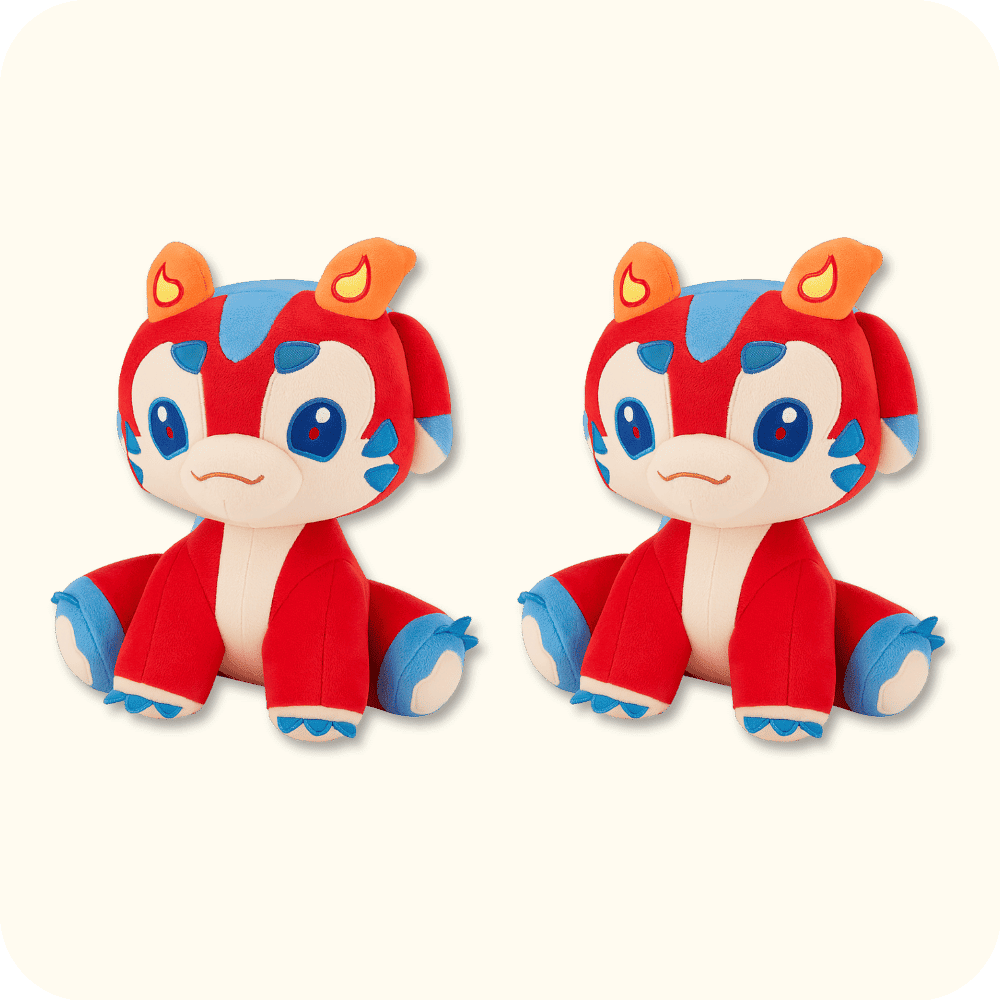 Smolder Plush 2PCS Smolder Plush 2PCS